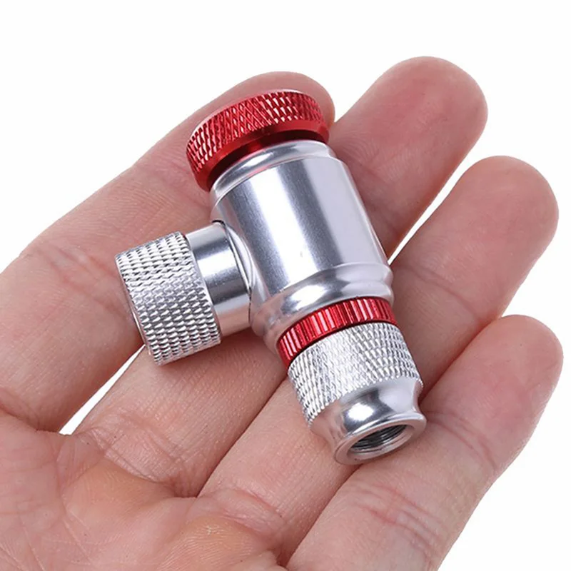 Bicycle Mini Pump CO2 Portable MTB Road Bike Air Inflator Cycling Tire Schrader Presta Alloy Bike Pump Bicycle AccessoriesBC0281