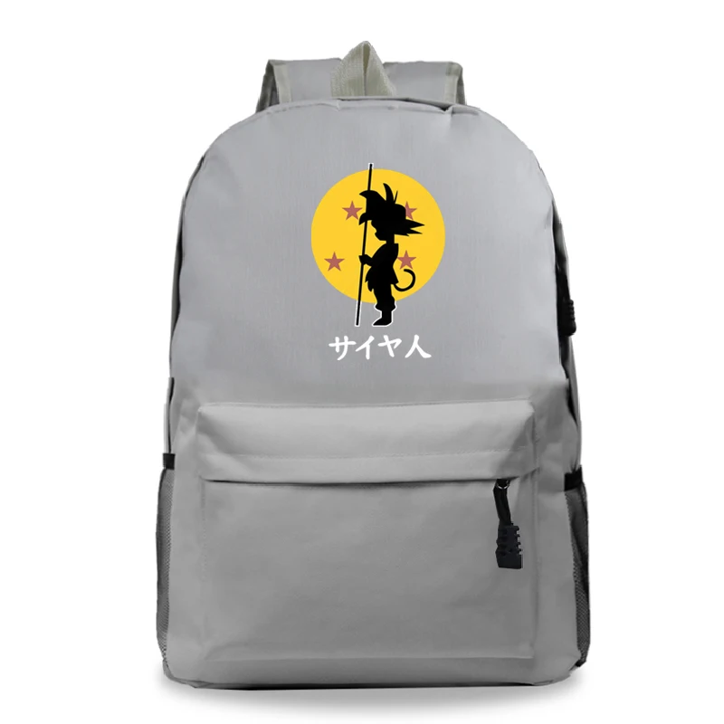6 Mochila dragon ball backpack Back to school bag Travel knapsack Boy Girls bookbag packsack laptop shoulder bag - Цвет: 6