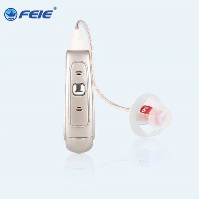 Цифровой мини RIC слуховой аппарат ламповый слуховой усилитель Feie слуховой аппарат с программным обеспечением для программирования MY-19 Прямая поставка - Цвет: Right Ear