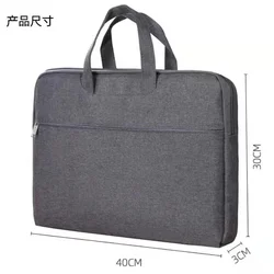 Zíper de escritório bolsa de informações multi camada saco de maleta de negócios bolsa de conferência bolsa de computador