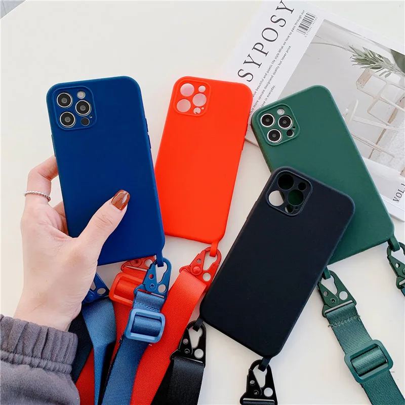 Custodia per cellulare con Iphone 6 7 8 Plus X XS XR XSMax 11 Pro Max Custodia protettiva Custodia in corda per appendere acquista in modo economico - spedizione gratuita, recensioni reali con foto