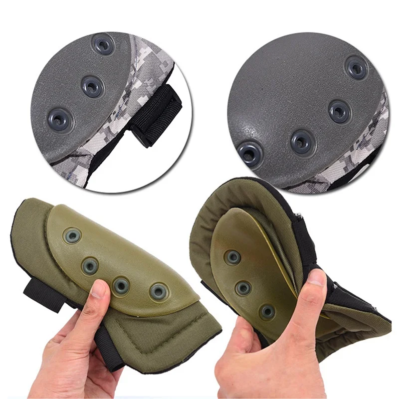 Мотоциклетные защитные шестерни накладки на колени локти колодки Combat paintball для охоты, катания на скейтборде скутер спортивные наколенники Безопасности