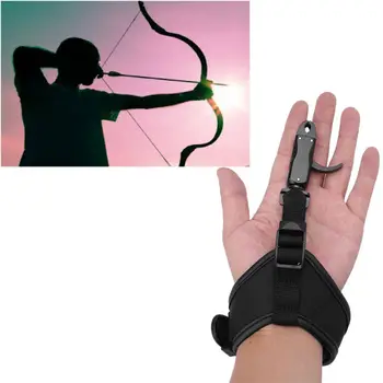 

Black Release Aid Accessories Supplies Archery Adjustable Buckle Strap