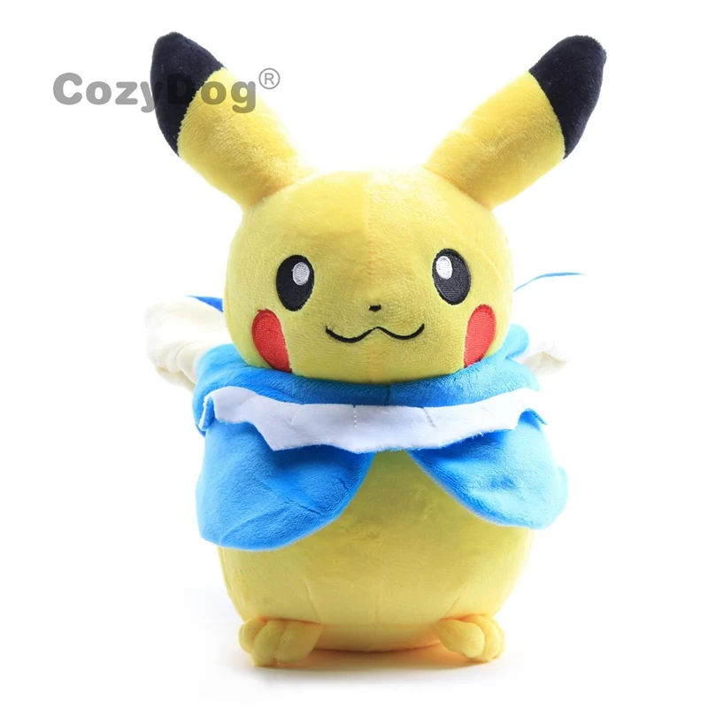 1" 28 см Пикачу Косплей Vaporeon плюшевые куклы игрушки из мультиков аниме серии Пикачу Куклы Детские Рождество подарок на день рождения