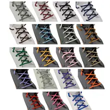 1 пара; Новинка; модные кроссовки; спортивная обувь; 85 см; Круглый шнурок; кружевная обувь ярких цветов