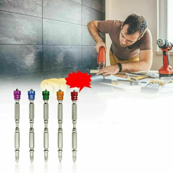 

5pcs/set Magnetic Bit 65mm Screwdriver Drill Set S2 Alloy Steel Precision Tools