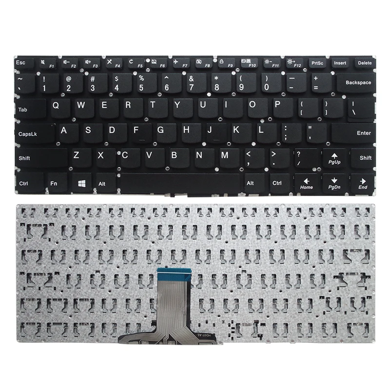 GZEELE Новая Клавиатура США для lenovo yoga 510-14 510-14AST 510-14IKB 510-14ISK 310s-14 Клавиатура для ноутбука США без подсветки