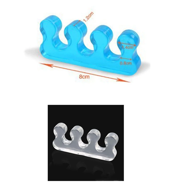1Pair Silicone Gel Hammer Toe Separator Correction Straightener Orthopedic Metatarsal Rings Feet Care Shoes Cushion foot Pads