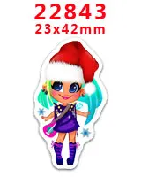 30 шт мультфильм персонаж плоское украшение из смолы PR 17705 - Цвет: 22843
