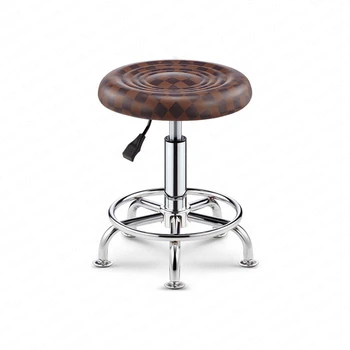 

Bar Stool Rotating Lift Home High Stool Fashion Creative Beauty Stool Barber Swivel Chair Minimalist Modern Metal Stool Dotomy