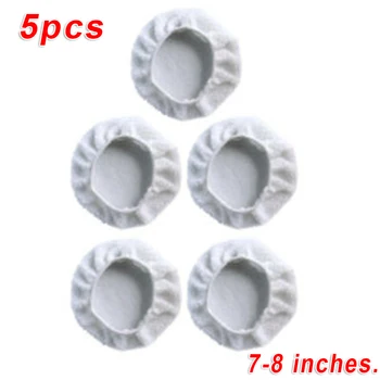 

Set Buffing Pad Parts Auto 5Pcs White Cover Cleaning Tools Anti-static