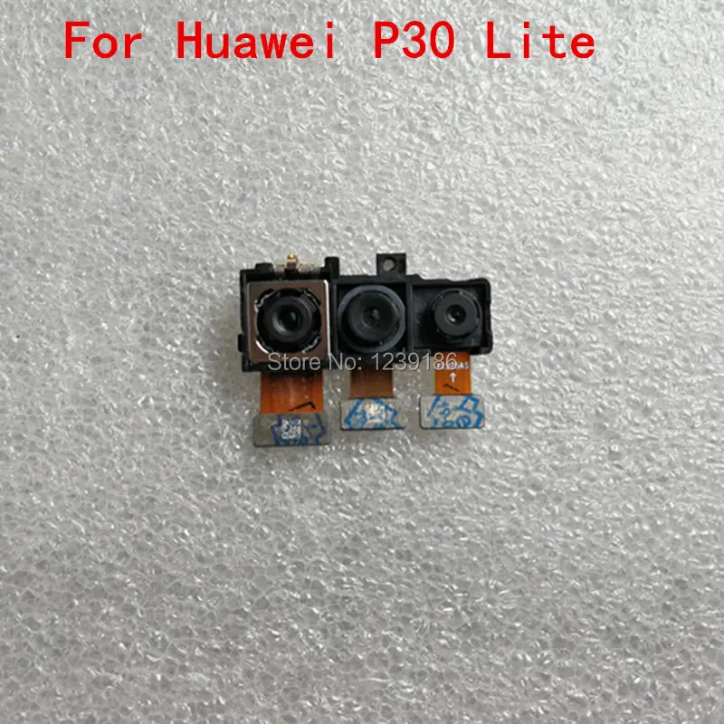 Фронтальная камера селфи камера для huawei P30 Lite большая Задняя Основная камера Модуль гибкий кабель, запчасти для ремонта для Hua Wei P30 Lite