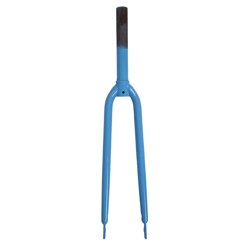 

700C Bike Carbon Steel Front Fork Fixed Gear Sky Blue