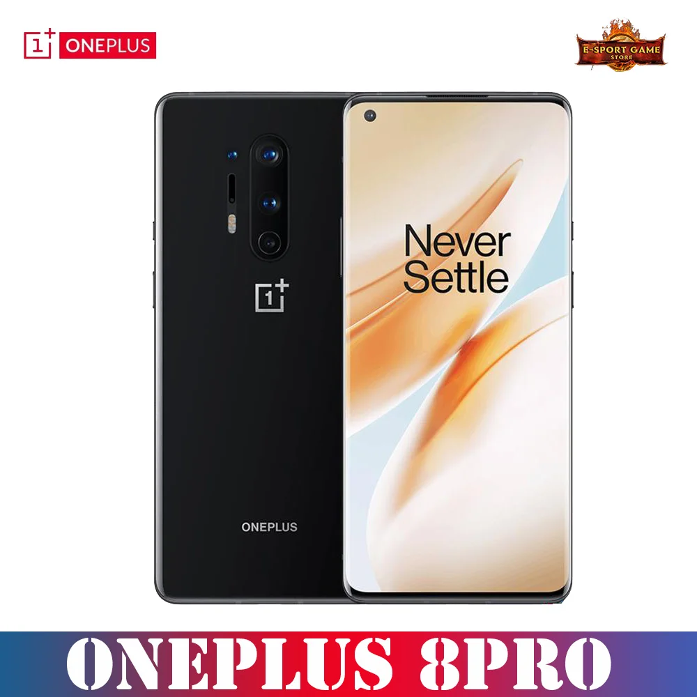 Чехол из ПВХ для OnePlus 8Pro глобальная версия 5G Смартфон Snapdragon 865 120 Гц 8 ГБ 128 AMOLED 3168x1440