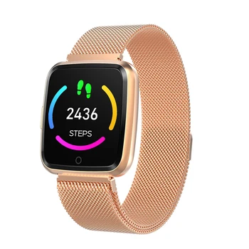 

Fitness Tracker Y7 Smart Watch IP67 Life Waterproof Heart Rate Monitor Blood Pressure Women Men Clock Smartwatch for Android IOS