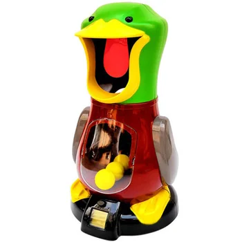 

Air Pump Shoot Electronic Scoring Dynamic Music Eva Foam Ball Funny Novel Toys For Children Toy,Duck