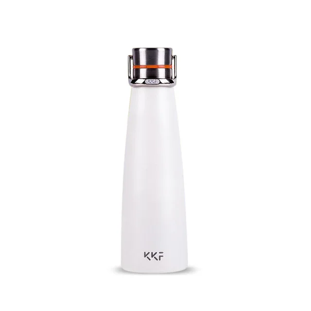 XIAOMI MiJia kkf KISSKISSFISH SU-47WS умный вакуумный термос бутылка для воды термос чашка портативные бутылки для воды - Цвет: White
