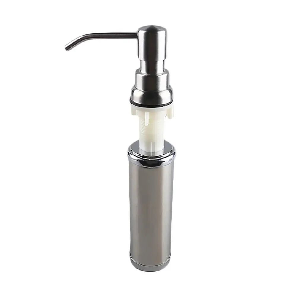 Soap Dispenser Stainless Steel Soap Bottle For Kitchen Sink Bathroom pump dozownik do mydla