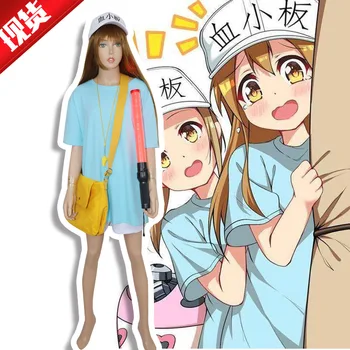 

Cells at Work Pletelet costumes Cosplay Party Halloween Animation Adult role-play Costumes Full set