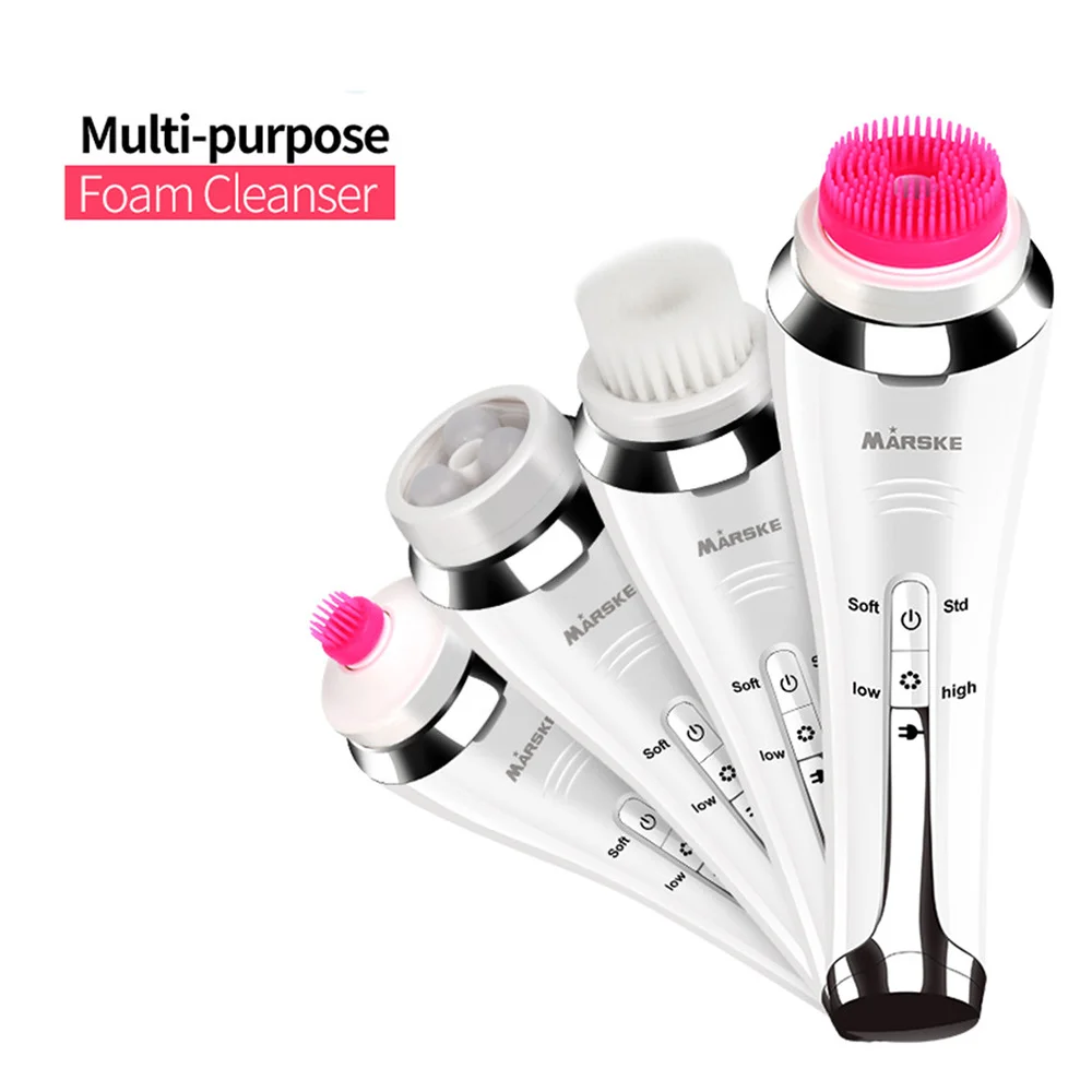 PROD 1005003136627607 5 in 1 Rechargeable Electric Face Cleansing Brush
Deep Pore Cleaner Skin Care Tools Waterproof Facial Washing Massage