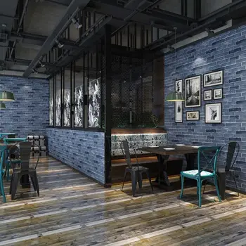 

3d non-self-adhesive wallpaper, non-woven wallpaper of vintage bricks.
