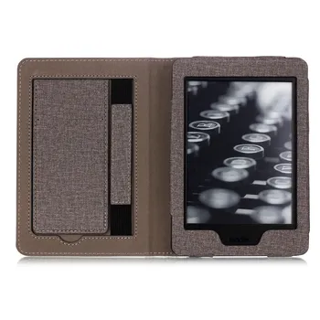

OMESHIN Fabric Case For Kindle Paperwhite1/2/3/4 Thinnest Lightest Smart Cover Auto Wake Userfriendly Design Portable Book Cover