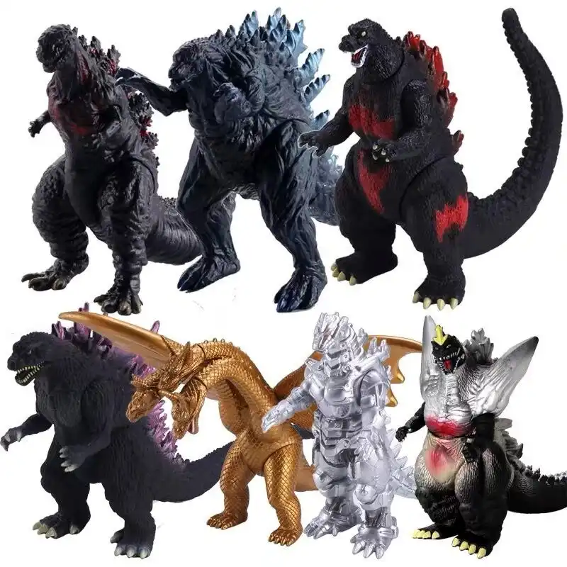 godzilla figure set