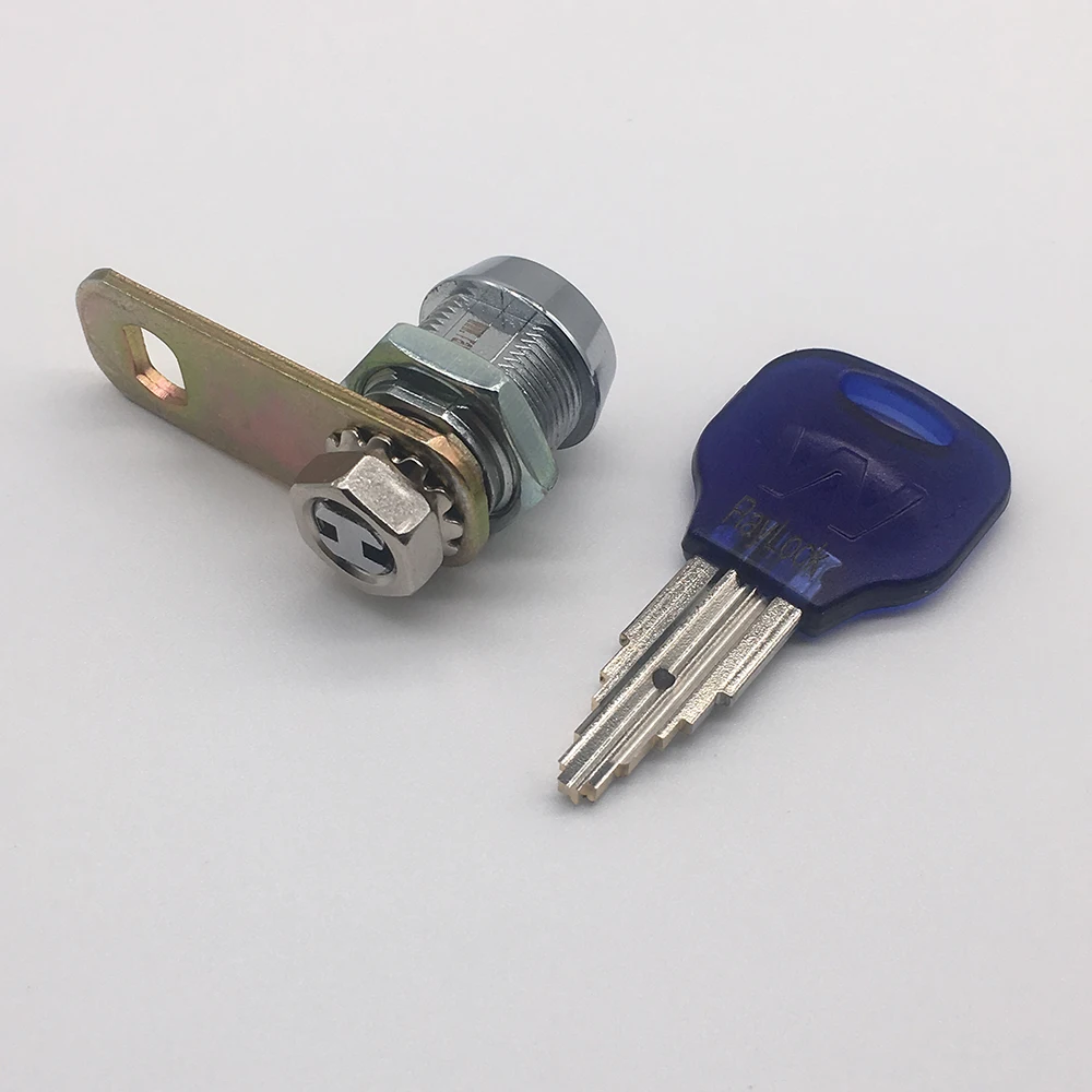 1 piece 23mm 90 degrees rotated W-shape key drawer post box cam lock | Обустройство дома