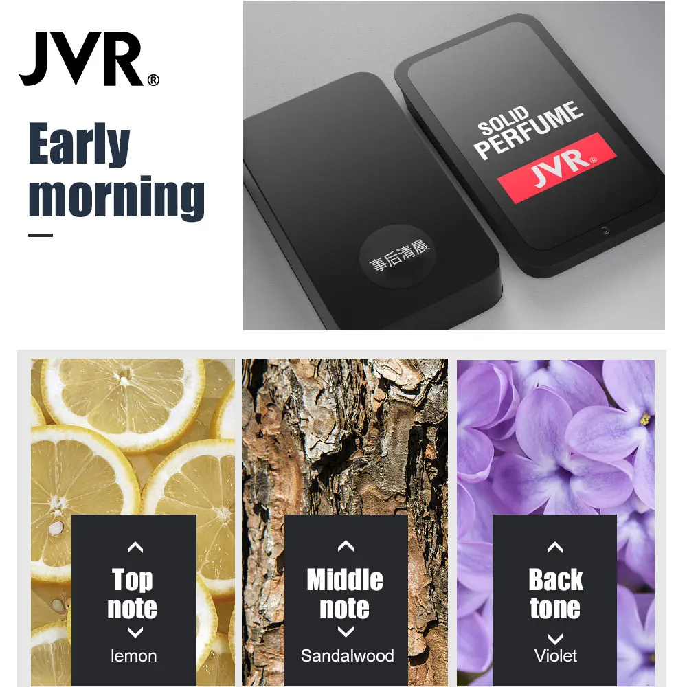 

Portable Case Solid Perfume Fragrances Women Men Solid Balm Mild Long Lasting Aroma Deodorant Fragrance Body Antiperspirant