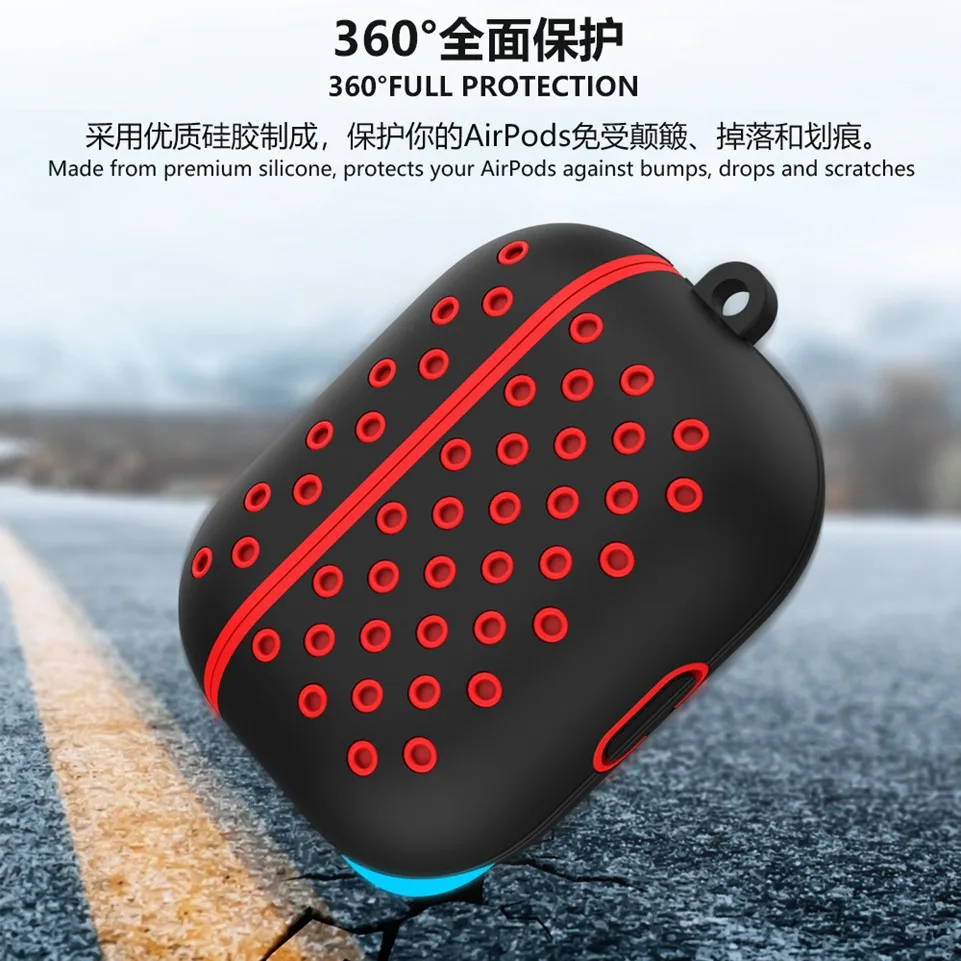Чехол для Apple AirPods Pro Air Pods Pod Pro 3 чехол силиконовый мягкий 360 противоударный чехол для наушников для Airpod Pro защитный чехол s