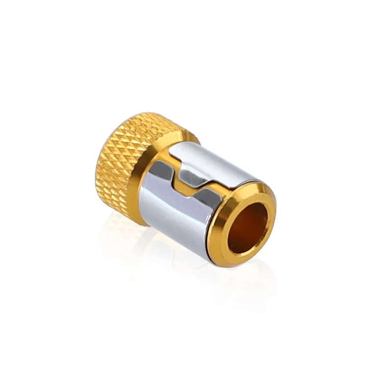 1/4 ''6,35 мм Намагничивающее кольцо S2 отвертка из легированной стали магнитное кольцо съемный намагничиватель для шестигранного хвостовика электрическая отвертка - Цвет: Yellow