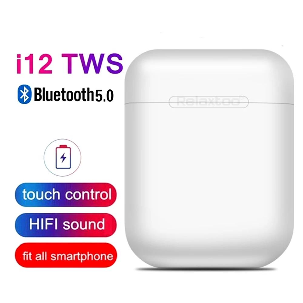 

i12 tws original bluetooth 5.0 wireless earphones pk i9s i10 i20 i30 i50 i60 i80 i100 i200 i300 i500 i800 i900 i1000 i2000 tws