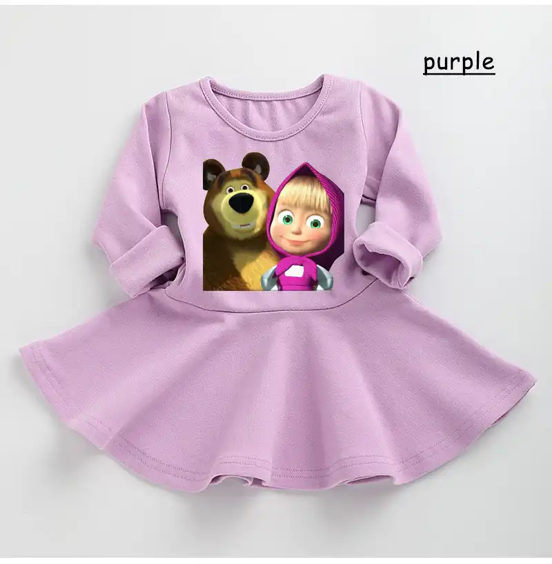 masha birthday dress