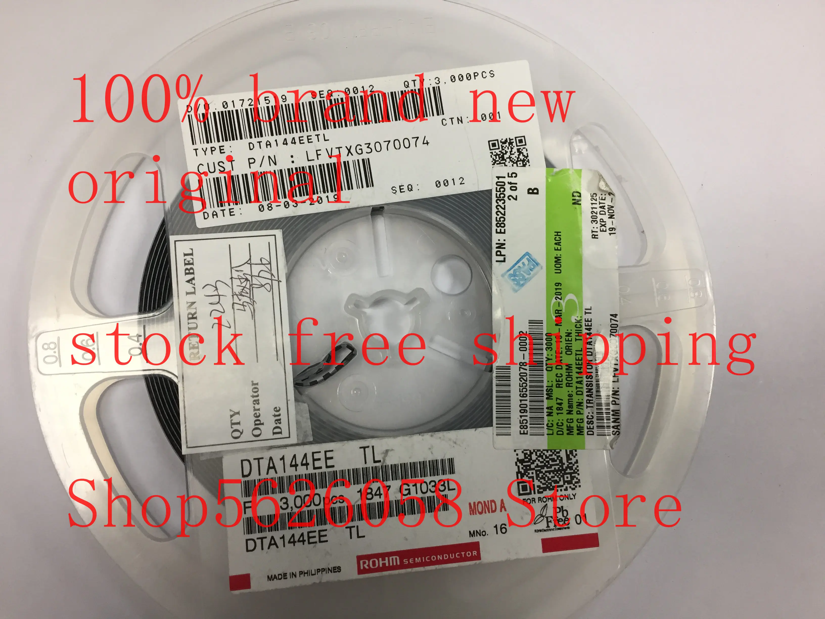 

Dta144ael SOT523 100% Новый оригинальный 50 шт./лот