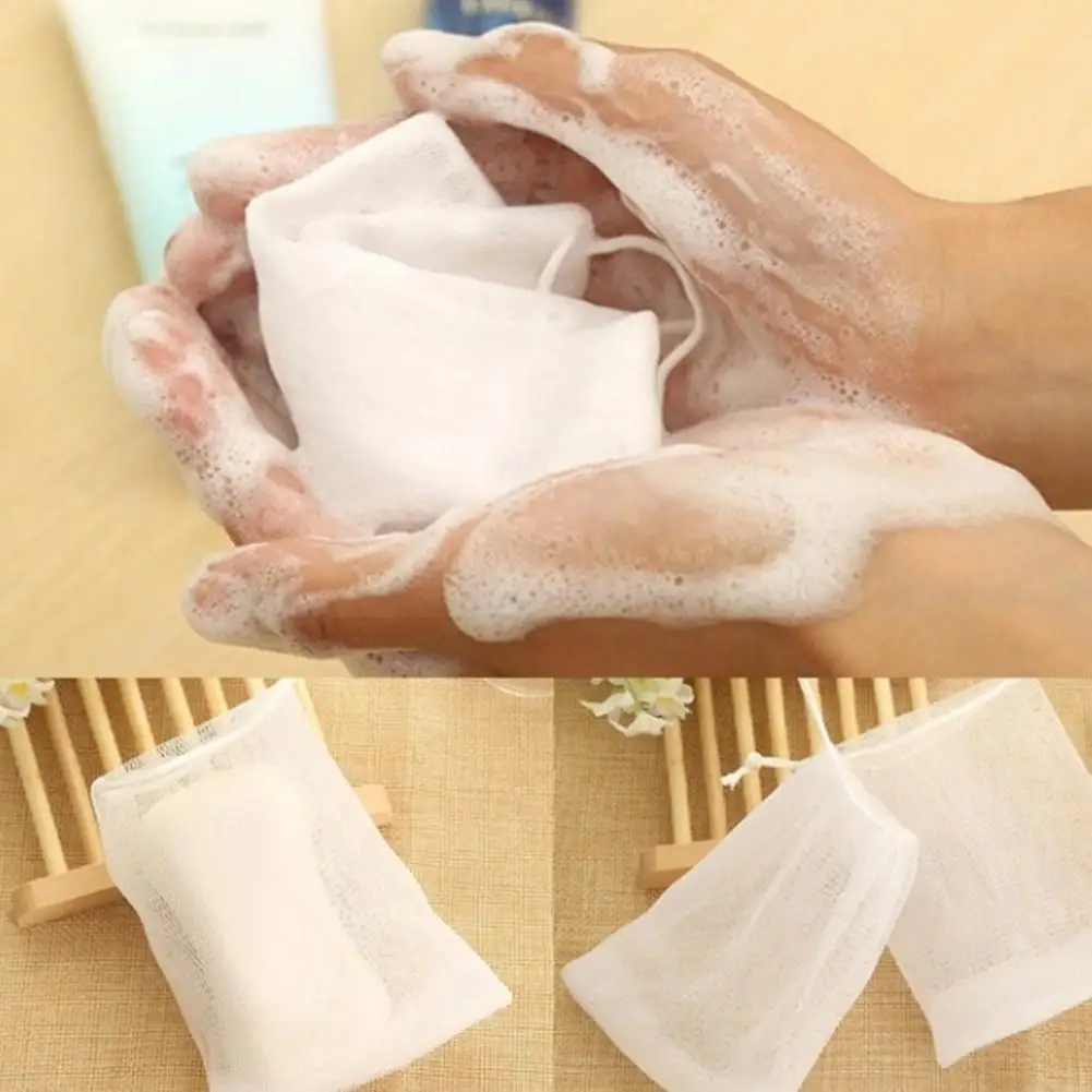 1 шт. мыльница пенная сетка намытая перчатка для вспенивания Очищающая мыльница для ванной комнаты чистящие перчатки сетка мочалка