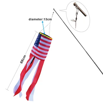 

Halloween Ghost Windsocks Hanging Decorations Flag Wind Socks for Home Yard Outdoor Decor Party Supplies J99Store