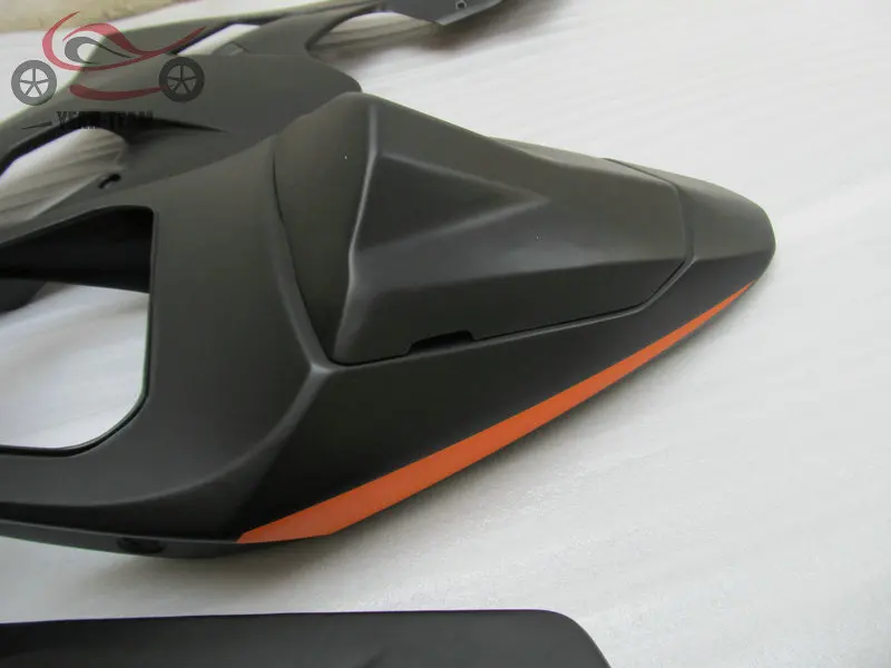 Китайский набор обтекателей на заказ для Suzuki GSXR600 2004 2005 GSXR750 K4 04 05 GSXR 600 750 матовый черный мотоцикл обтекатель части тела