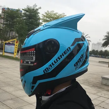 

Unisex riding helmet Blue knight motorcycle helmet full face armet fashion in summer season high quality Dot Capacete Casque
