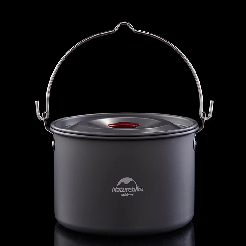 

Outdoor Camping Hiking Picnic Cookware Cooking Bowl Pot Stove Set Portable