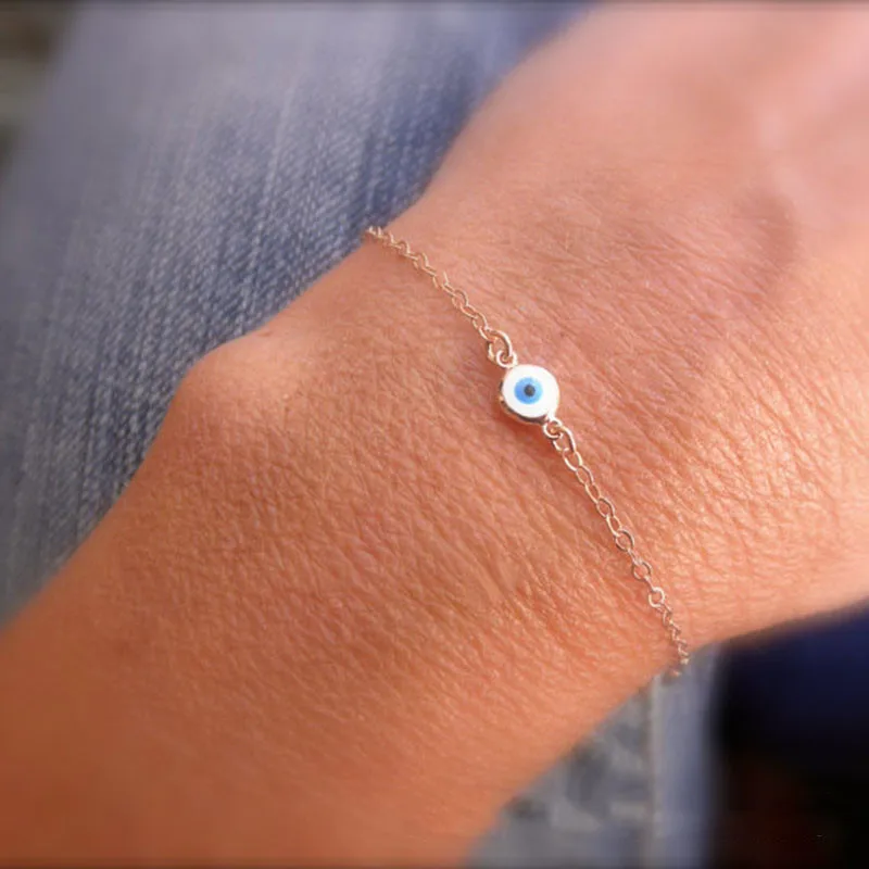 

2019 Ladies Gold Silver Bracelet Delicate Chain Bracelet Resin Bracelet Bohemian Beach Jewelry