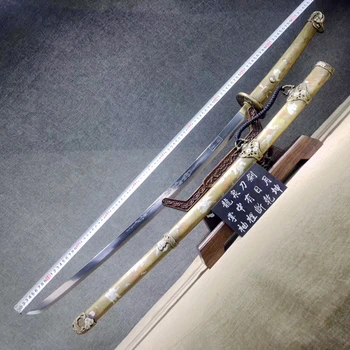 

Super Tachi style JP. Katana Warrior Sword saber temper vein steel blade kampilan glaive Rare