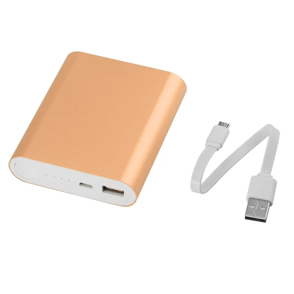 

Portable Power Bank Rated Capacity 10400mAh Actual Capacity 6000mAh External Li-ion Battery Quickly Charge for Smart Phone