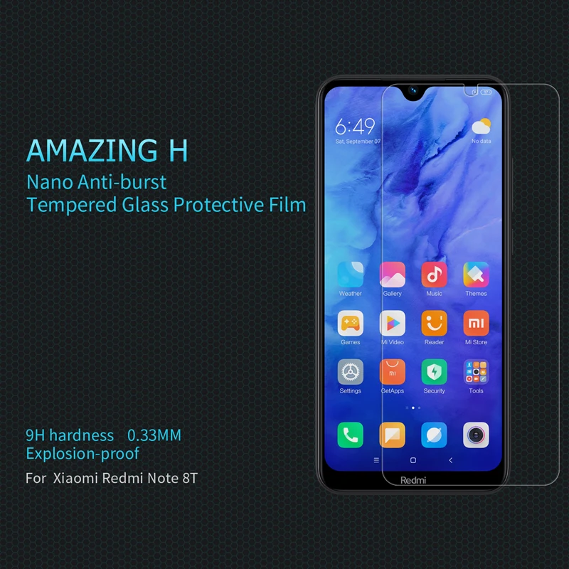 Для xiaomi Pocophone F1 стекло Nillkin Amazing H/H+ Pro противовзрывное закаленное стекло Защита экрана для xiaomi Mi Note 8T стекло