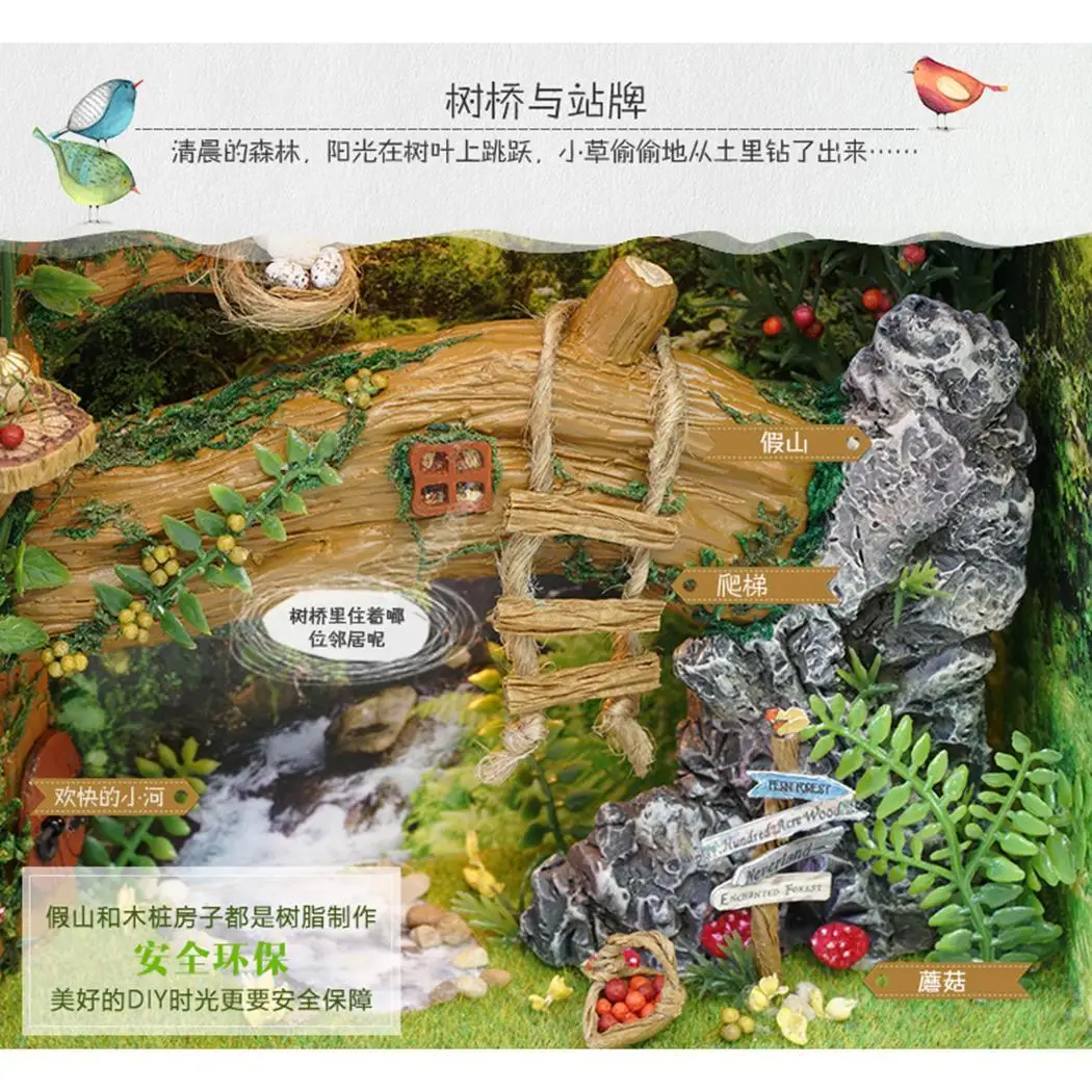 Миниатюрный ручной сборки Деревянный DIY Кукольный дом 6-12 часов 900 г украшения, подарки, домашнее размещение, коллекция No