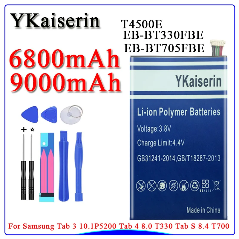 Аккумулятор для Samsung GALAXY Tab S/3/4 8 0 4 SM T700 T705 T330 T331 T331C T335 аккумулятор S/8 7