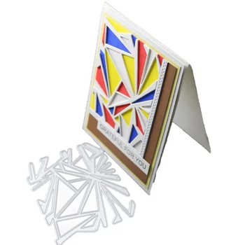 

2020 DIY New Metal Cutting Dies Irregular Scrapbooking Greeting Card Cover For Paper Card Making Embossing Frame Stencil