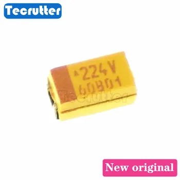 

100PCS 3216 A 224V 35V 1206 0.22uf 35v A3216 tantalum capacitor