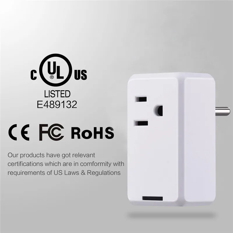 EPULA Smart 2,4G Wi-Fi разъем интеллектуальное приложение дистанционное управление US синхронизация включения/выключения питания дома электрический