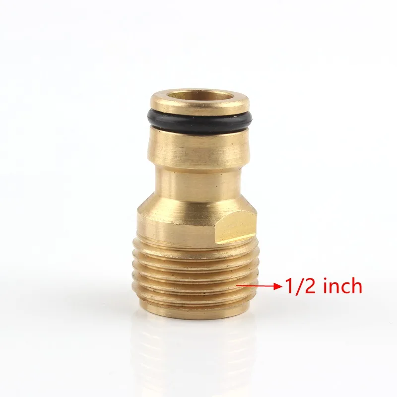 Медь 1/2 ''смеситель для воды кухонный кран; аксессуары садовый водяной пистолет Воздушный пистолет мойка автомобиля разъем 16 мм разъем для садового шланга