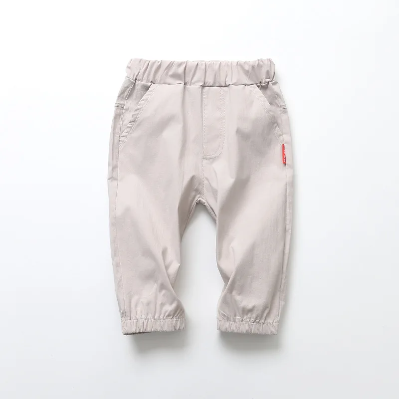 Summer Children Elasticity Capri Pants 95 Cotton Korean-style CHILDREN'S Shorts